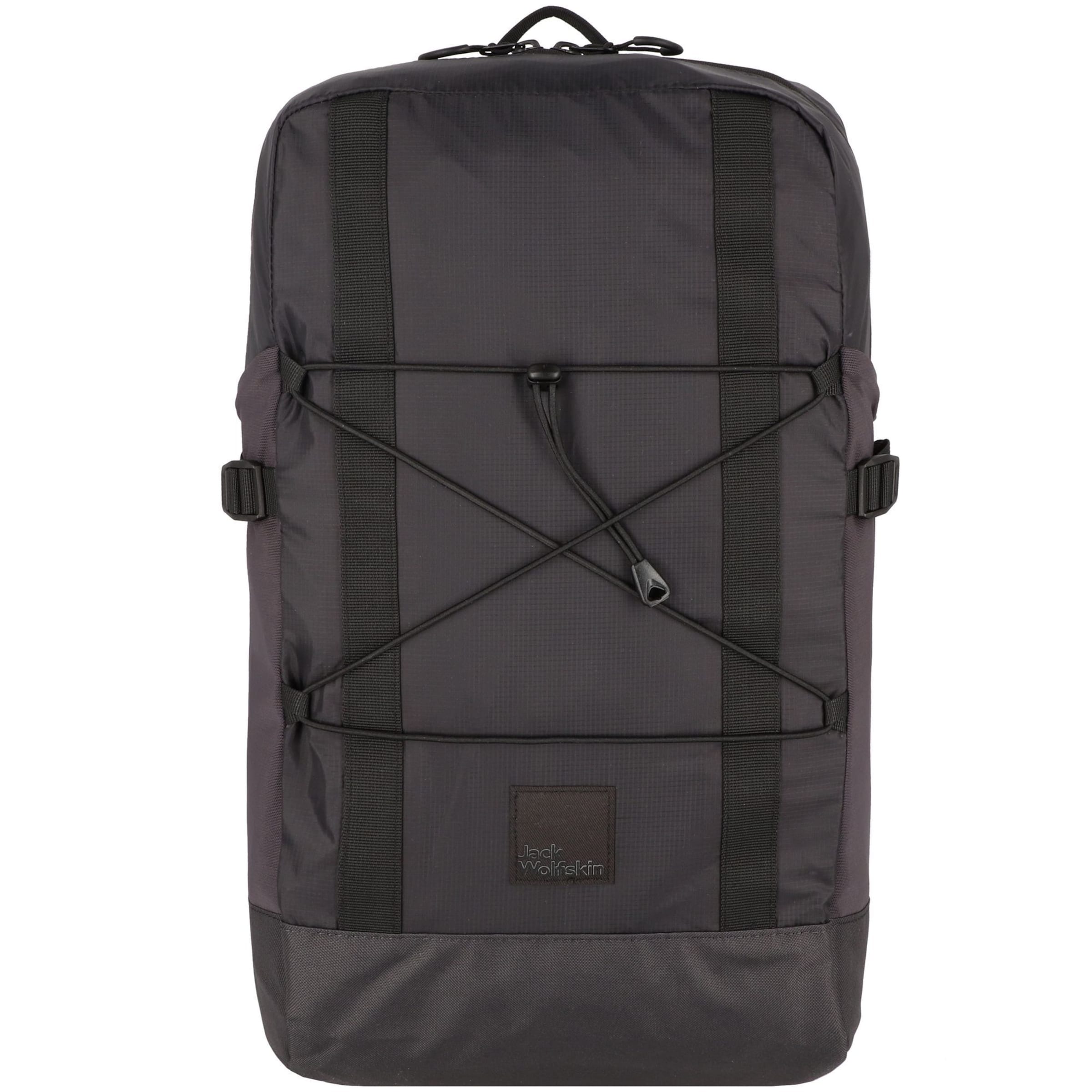 JACK WOLFSKIN Sports backpack 'Wanderthirst' in Grey: front