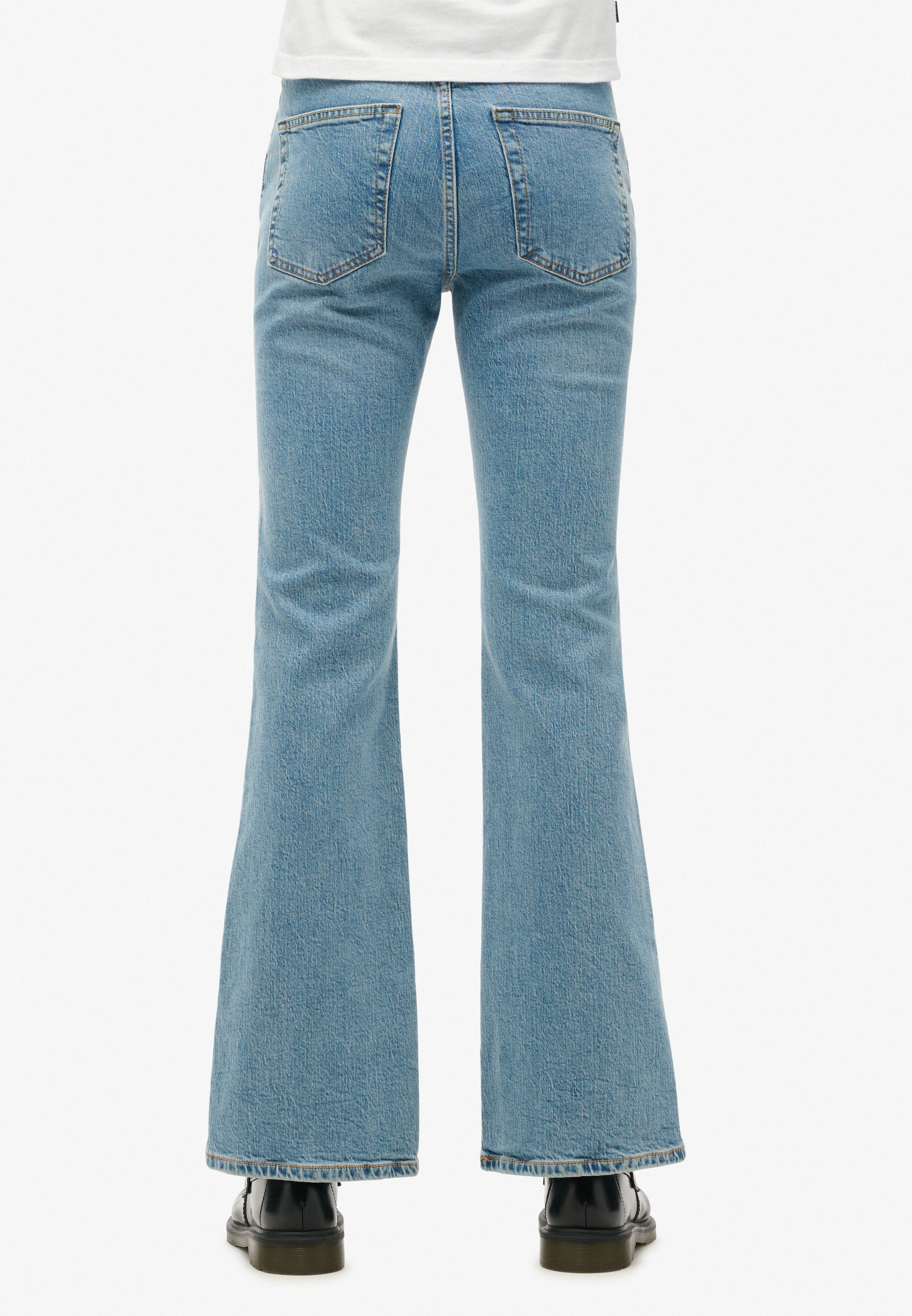 Superdry Flared Jeans in Blue