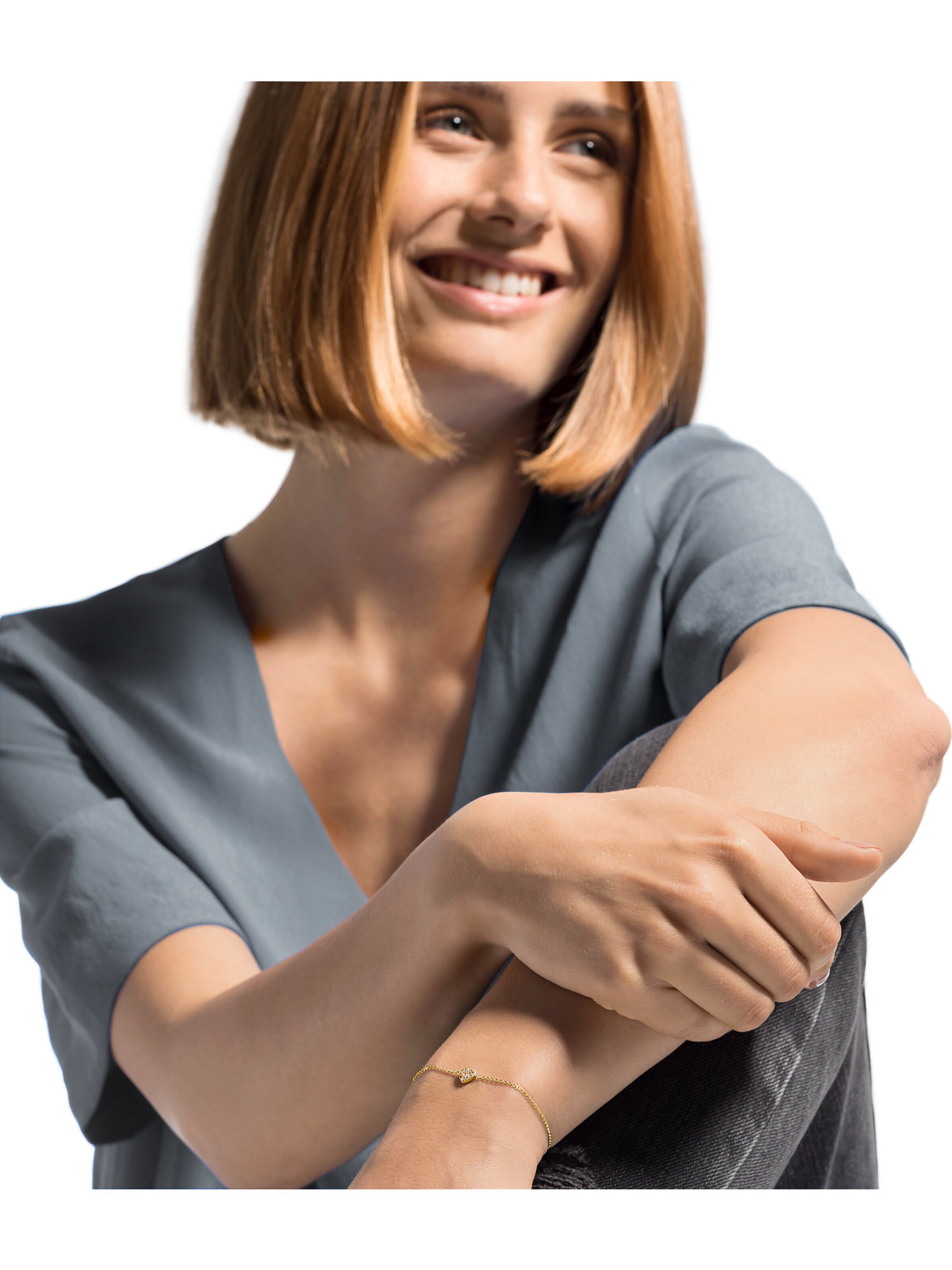 CHRIST Bracelet in Yellow: front