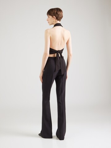 Elisabetta Franchi Flared Trousers in Black