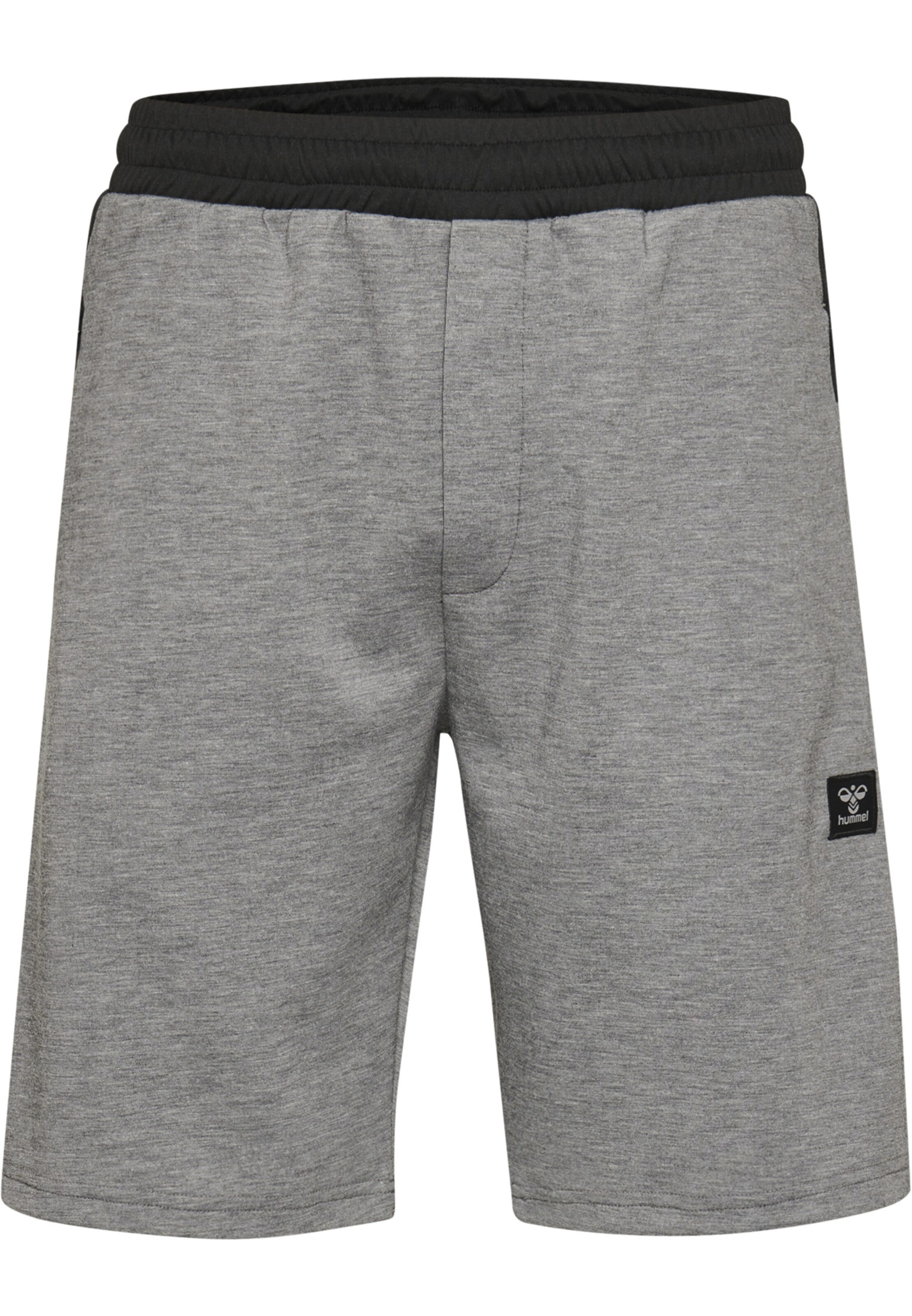 Hummel Regular Sportbroek in Grijs: voorkant