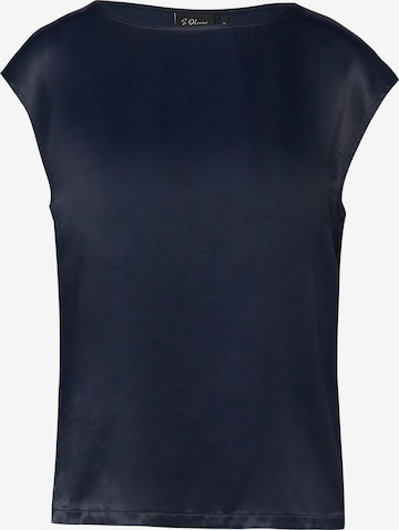 T-shirt s.Oliver en bleu : devant