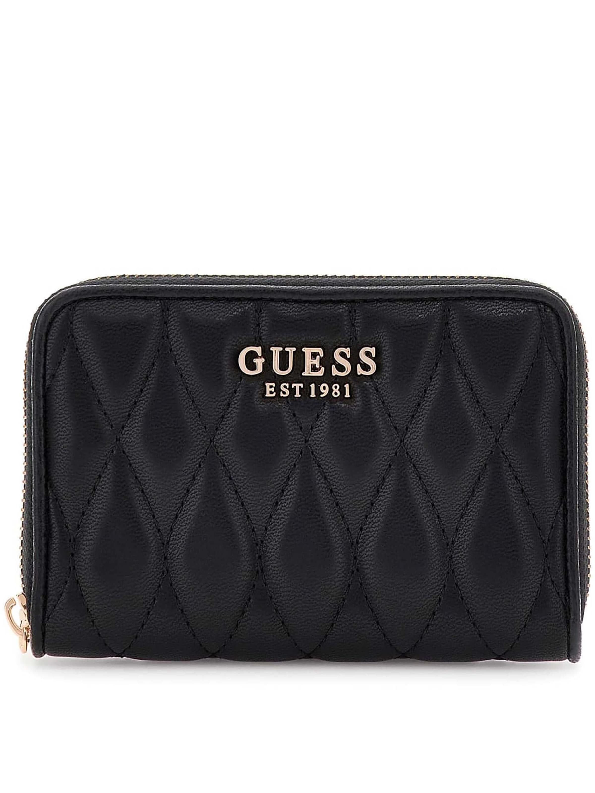 Porte-monnaies GUESS en noir : devant