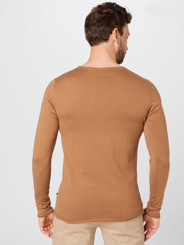 Matinique Sweater 'Tristone' in Beige