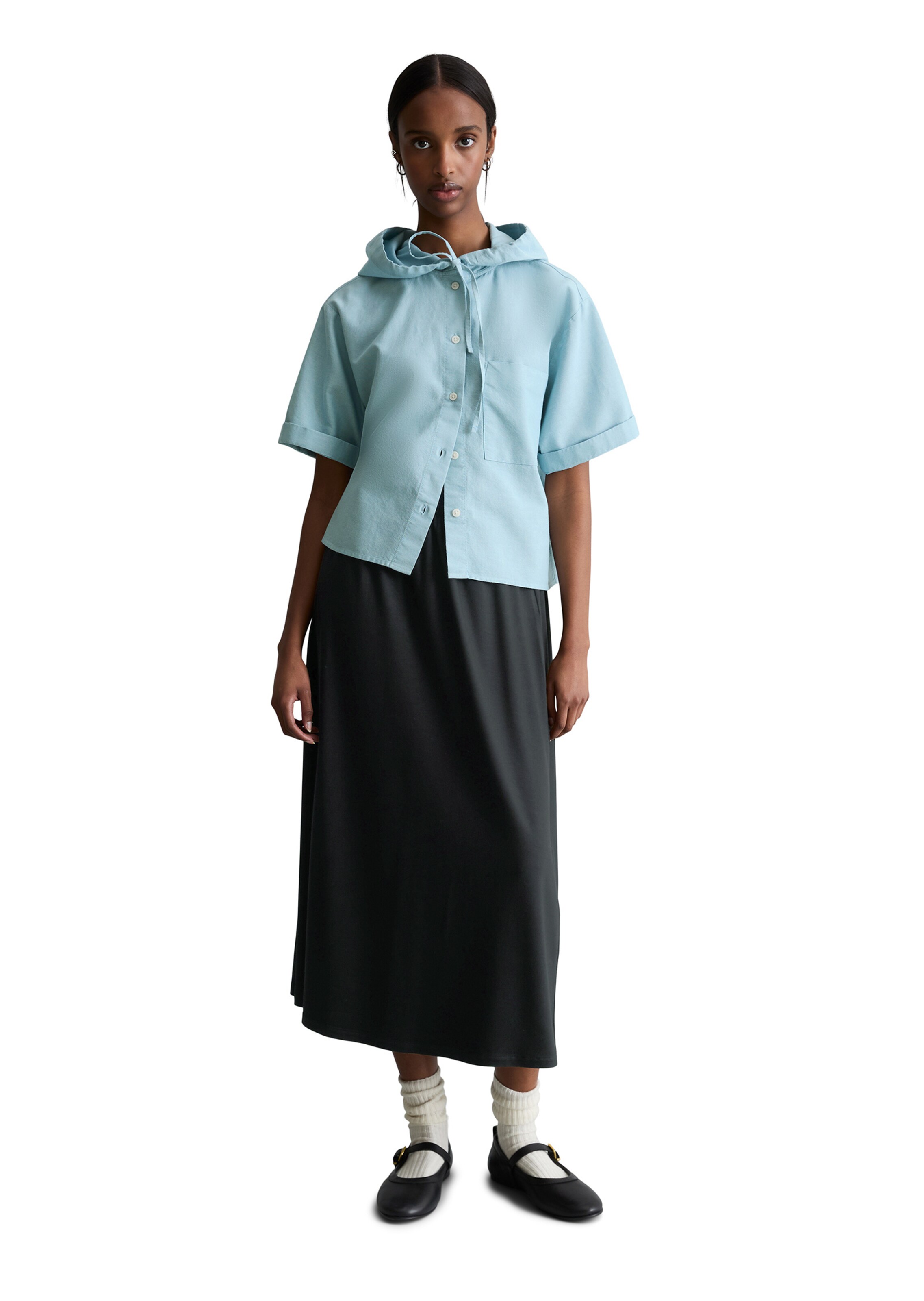 Marc O'Polo DENIM Bluse in Blau