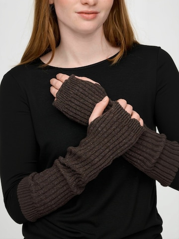 moshi moshi mind Sukat ' armwarmers ' värissä ruskea: etupuoli