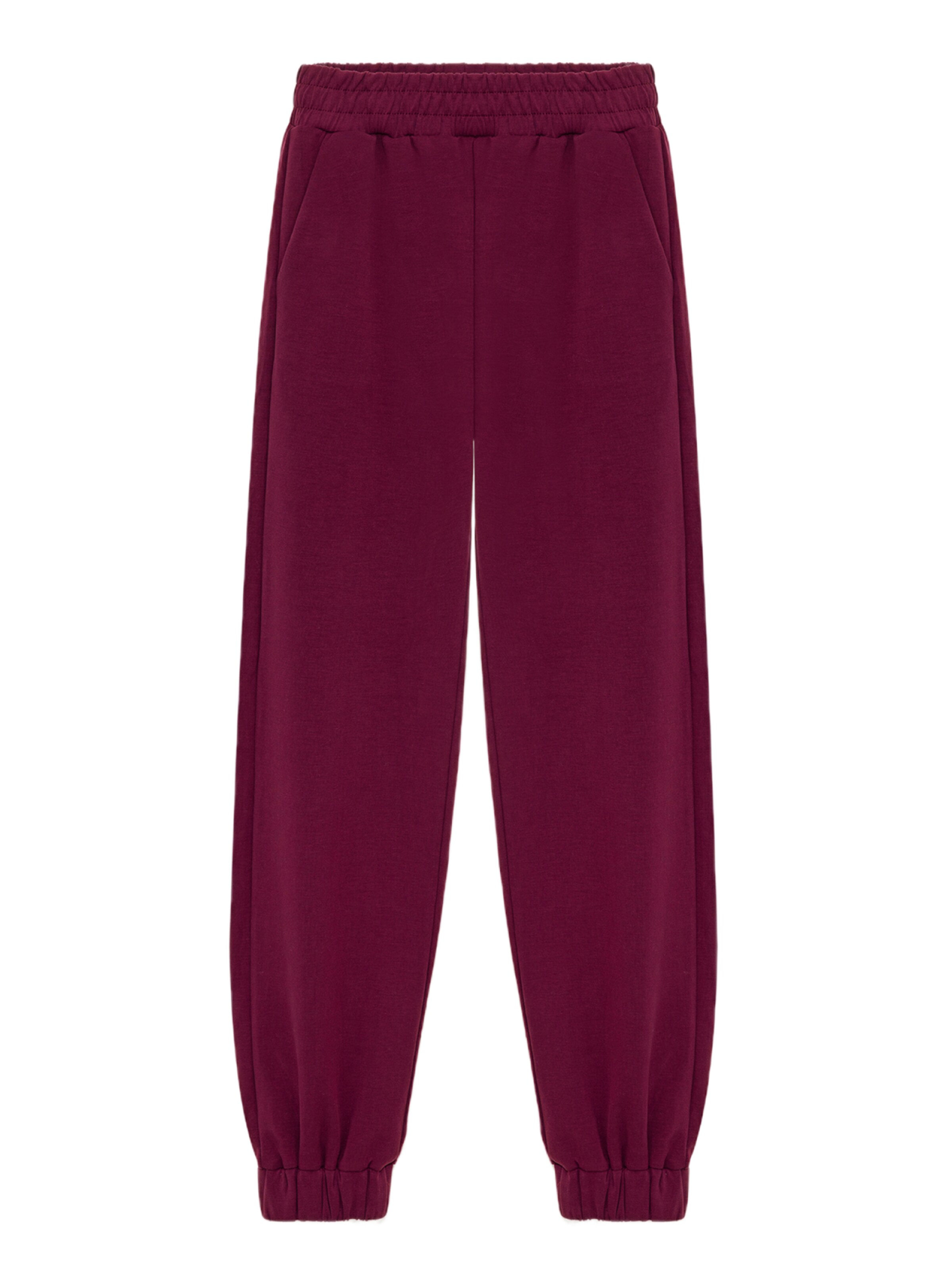 No Matter What Tapered Broek in Rood: voorkant