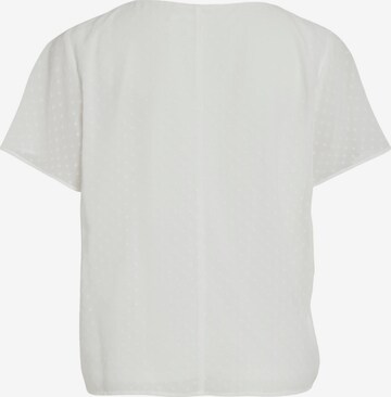 VILA - Blusa 'DOBBY' en blanco