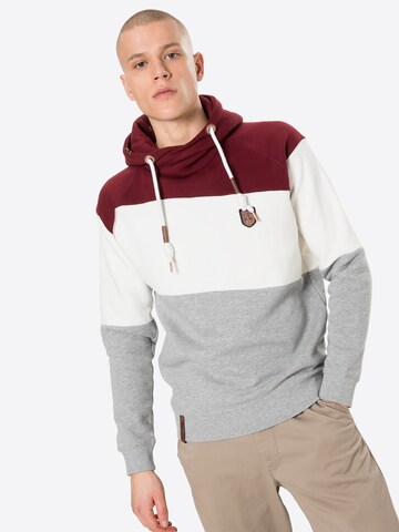 INDICODE JEANS - Regular Fit Sweatshirt 'Pessac' em mistura de cores: frente