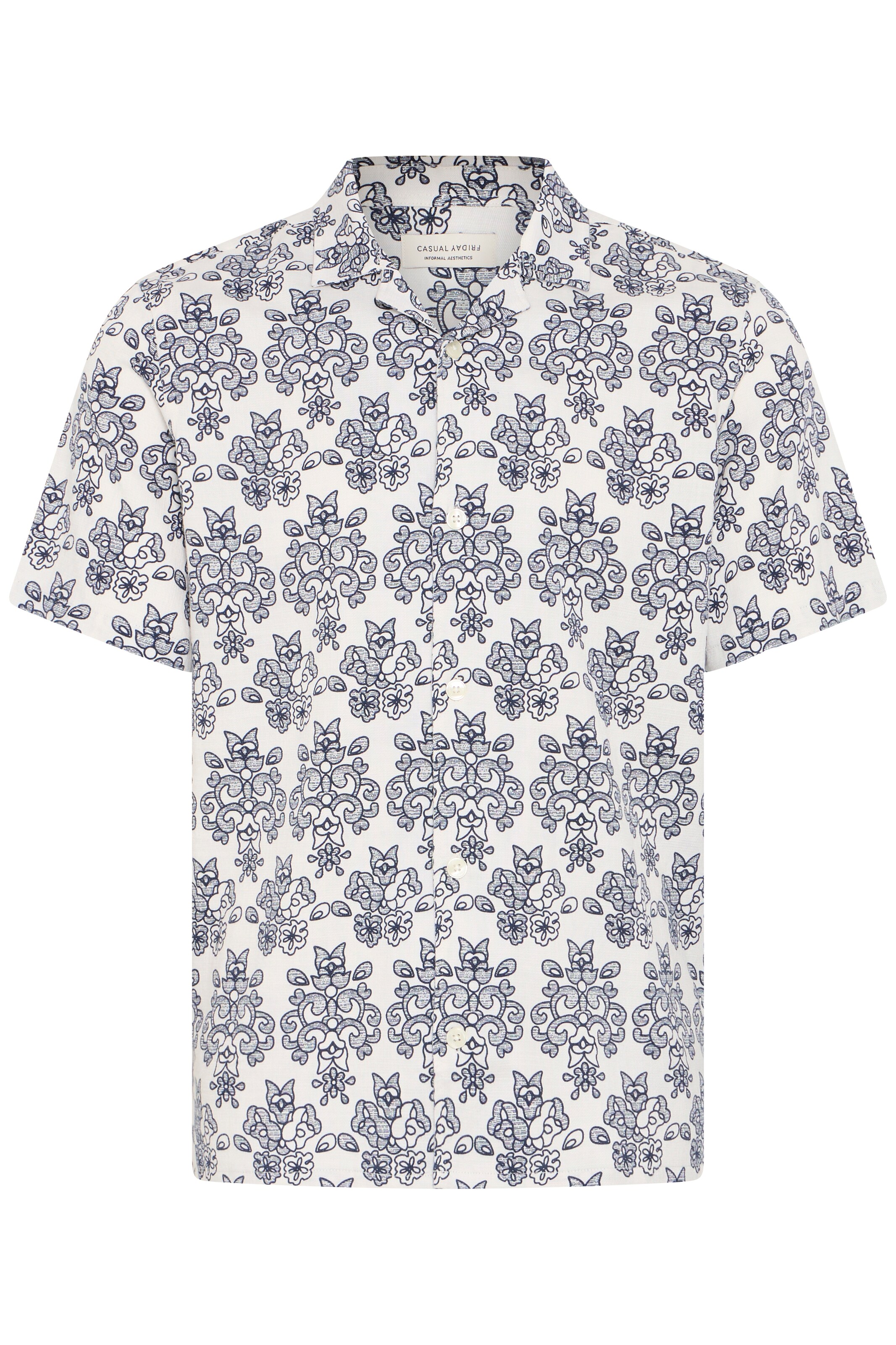 Casual Friday - Regular Fit Camisa ' CFLindahl ' em bege: frente