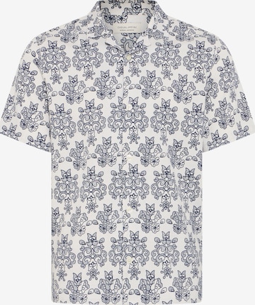 Casual Friday - Regular Fit Camisa ' CFLindahl ' em bege: frente