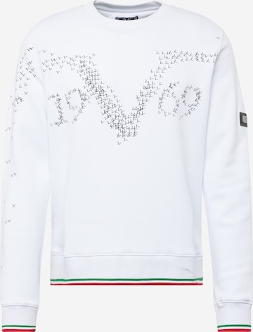 19V69 ITALIA Sweatshirt 'BIRD' in Wit: voorkant