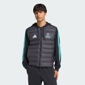 ADIDAS PERFORMANCE Functionele jas 'Mercedes-AMG Petronas Formula 1 Team' in Zwart: voorkant