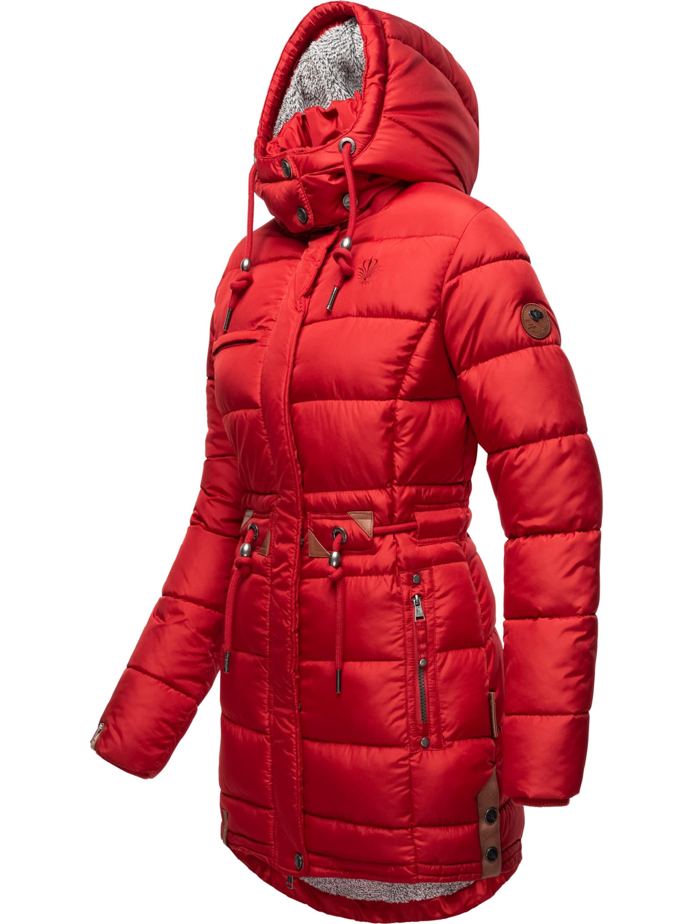 NAVAHOO Χειμερινό παλτό 'Dalie' σε κόκκινο