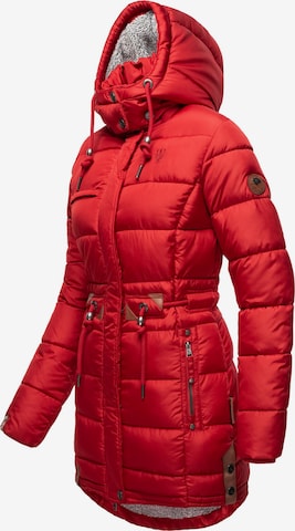 NAVAHOO Płaszcz zimowy 'Dalie' w kolorze czerwony