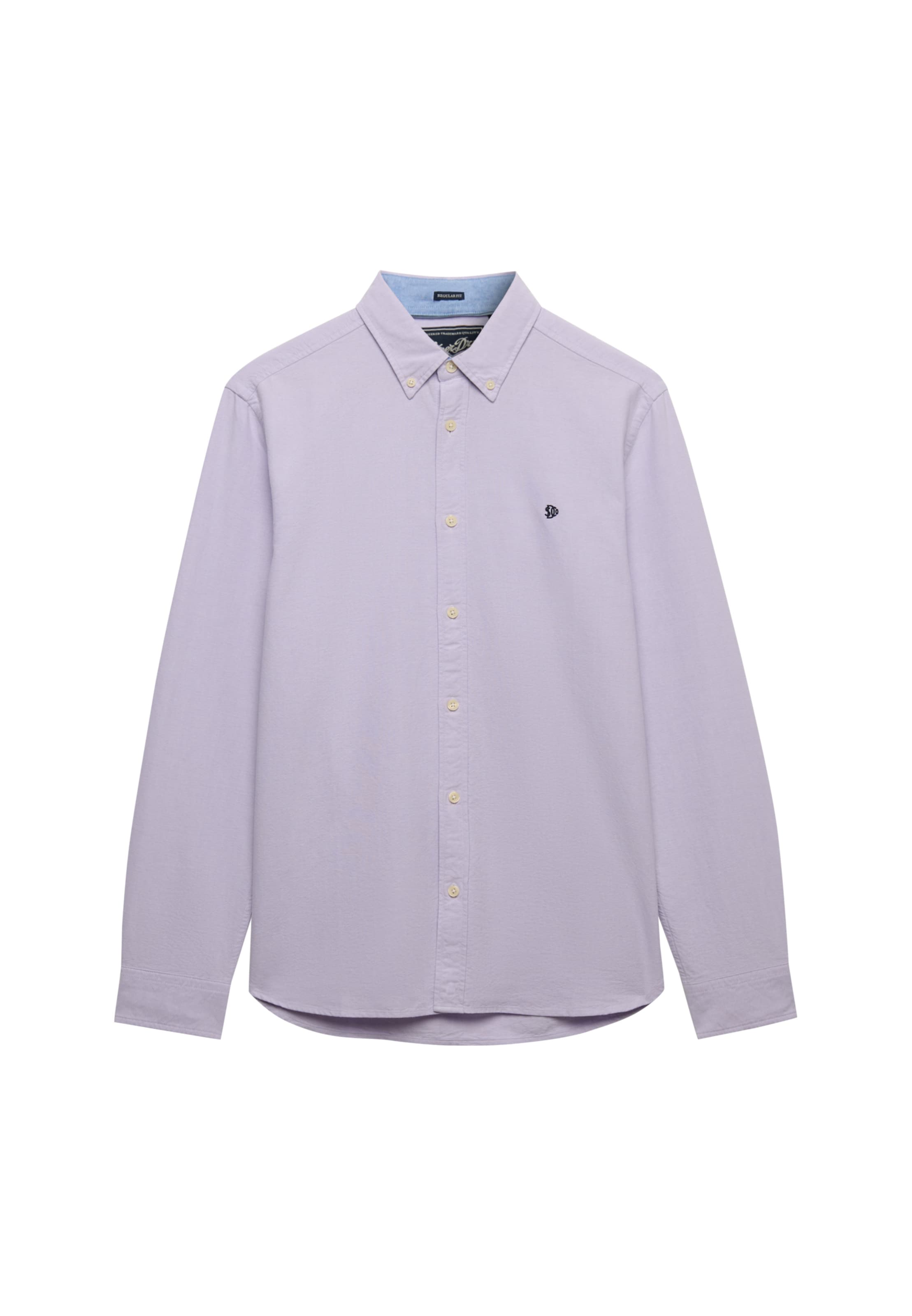 Superdry & Co Overhemd 'Oxford Preppy' in de kleur Lila, Productweergave