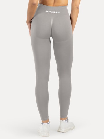 Smilodox Skinny Leggings 'Cetrina Scrunch' in Grey