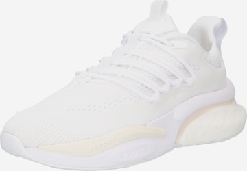 Chaussure de course 'Alphaboost V1' ADIDAS SPORTSWEAR en blanc : devant