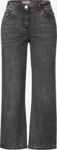 CECIL Wide leg Jeans in Grey: front