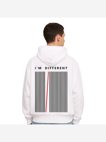 Rheinrebell Sweatshirt 'Different' in Zwart