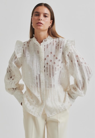 SECOND FEMALE Blouse 'Nete' in Beige: front