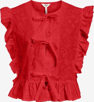 Haut 'CILIE' OBJECT en rouge : devant