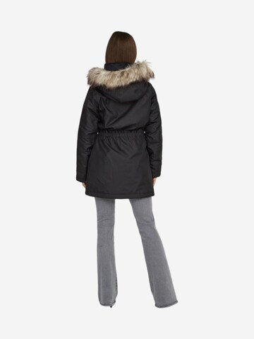Parka invernale 'ONLMATHILDA WINTER FUR PARKA OTW 15370930' di ONLY in nero
