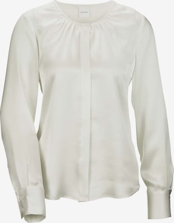 Chemisier MADELEINE en blanc : devant