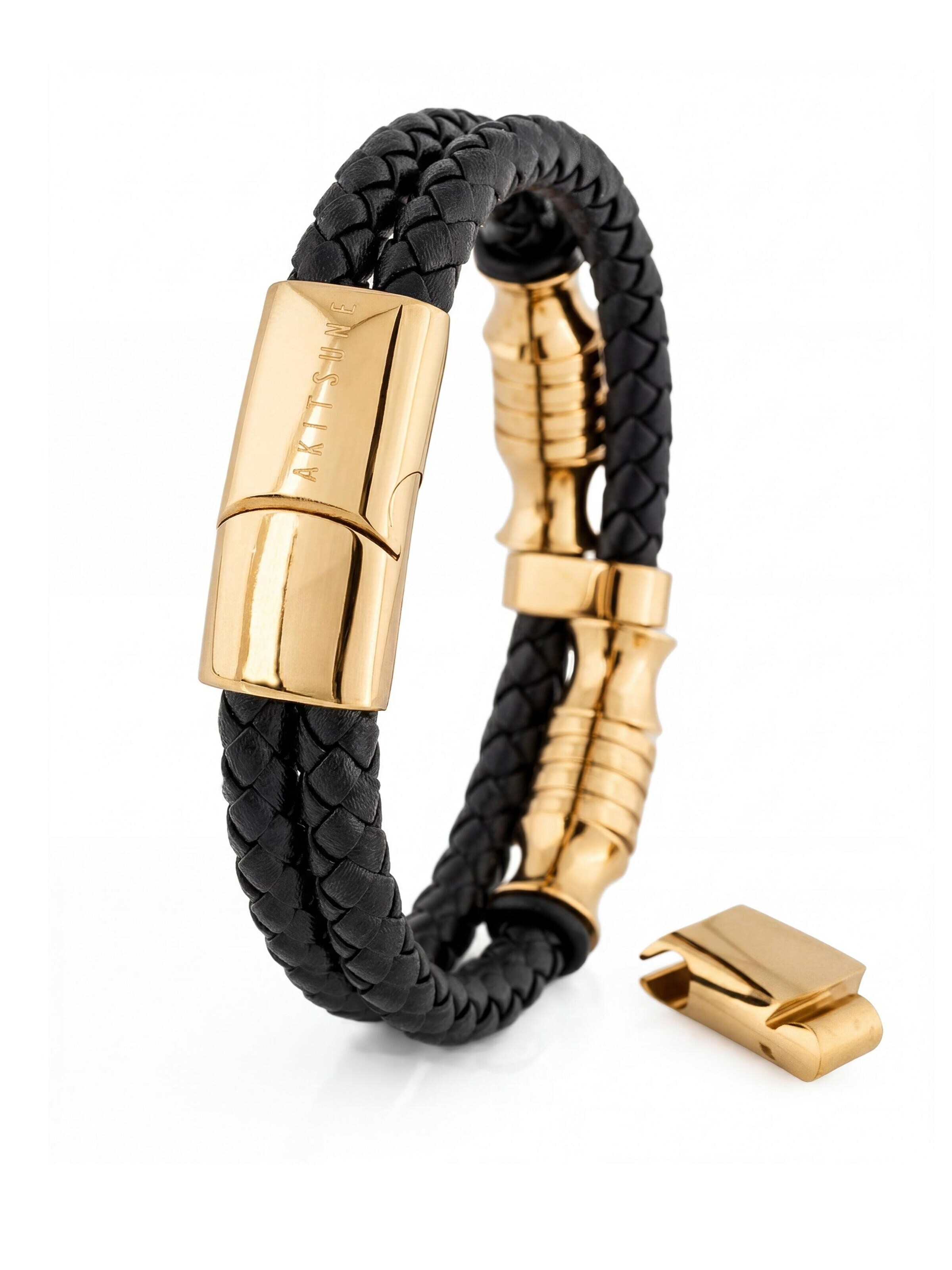Akitsune Armband 'Gracilitas'‌‌‌‌‌‌ in Schwarz