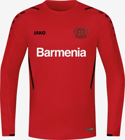 JAKO Sportsweatshirt 'Bayer 04 Leverkusen' in rot / schwarz / weiß, Produktansicht