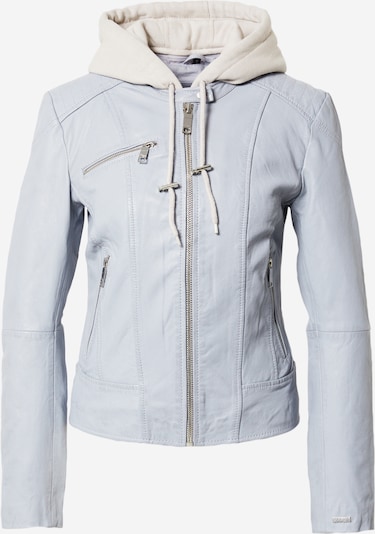 Maze Lederjacke 'Mico' in beige / hellblau, Produktansicht