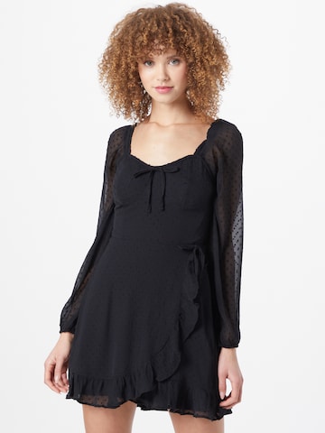 Robe HOLLISTER en noir : devant