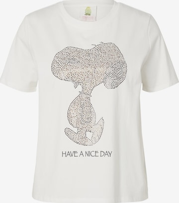 PRINCESS GOES HOLLYWOOD - Camiseta 'Snoopy' en blanco: frente