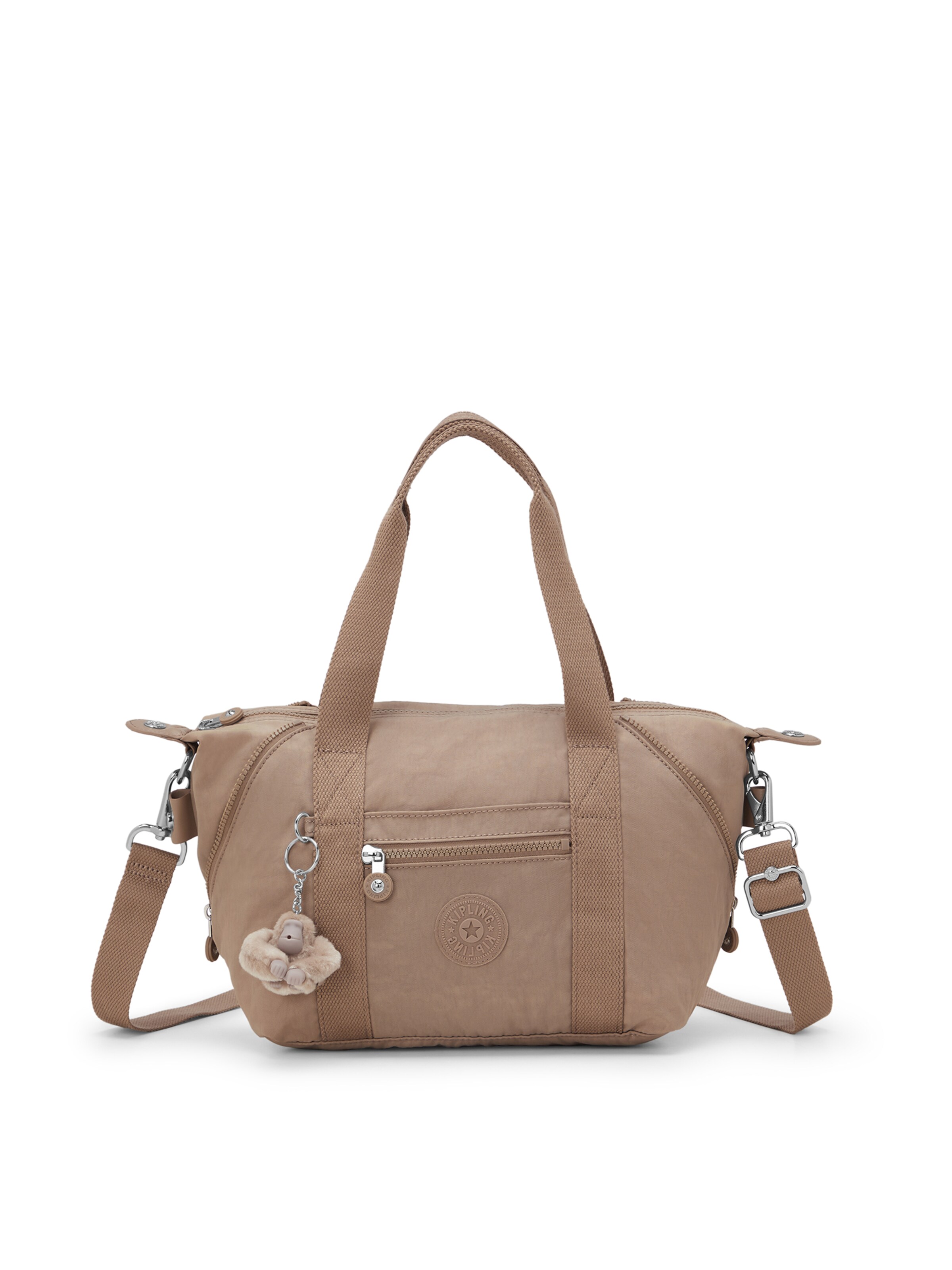 Borsa a mano 'Art Mini' di KIPLING in beige: frontale