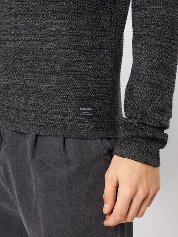 JACK & JONES Regular fit Sweater 'Theo' in Grey