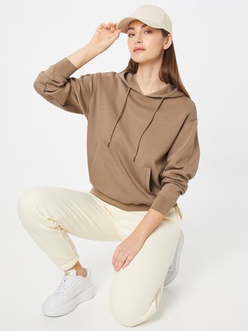 MSCH COPENHAGENSweater majica 'Ima Q' - smeđa boja
