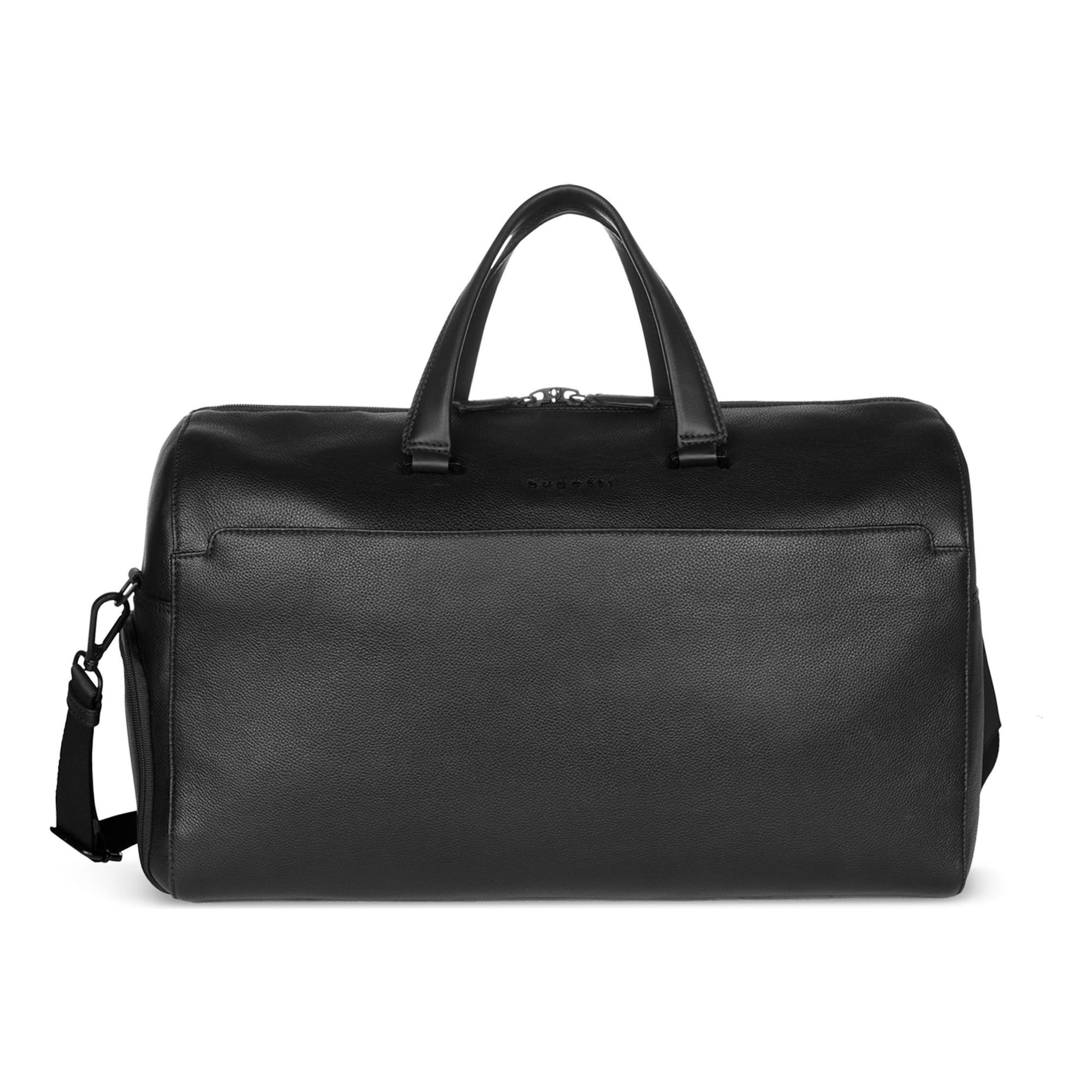Borsa weekend di bugatti in nero: frontale