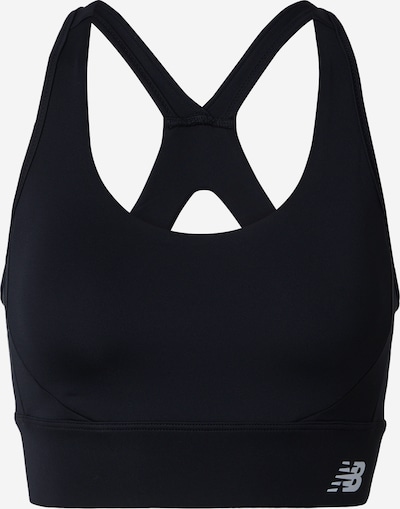 new balance Soutien-gorge de sport 'Tech' en gris / noir, Vue avec produit