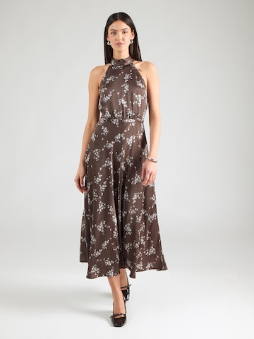 Samsøe Samsøe Cocktail Dress 'Rheo' in Brown: front