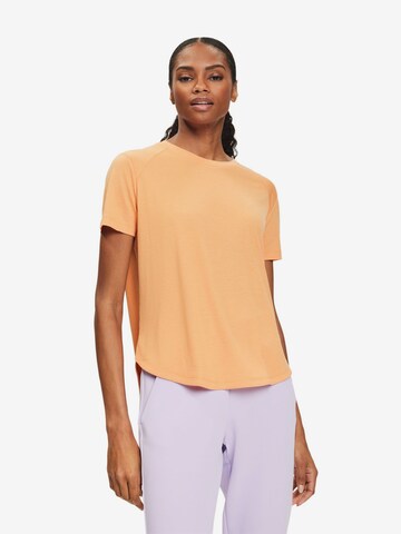 ESPRIT Shirt in Oranje: voorkant