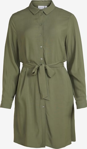 VILA Shirt Dress 'Paya' in Green: front