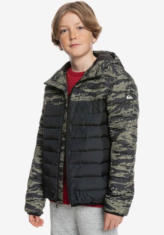 QUIKSILVER Sportjacke 'Scaly' in Grün: predná strana