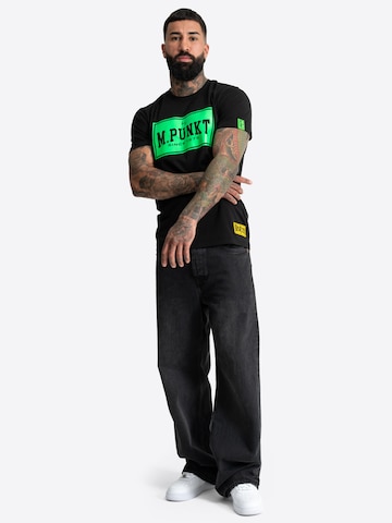Tricou 'MPUNKT 03' de la Benlee pe negru