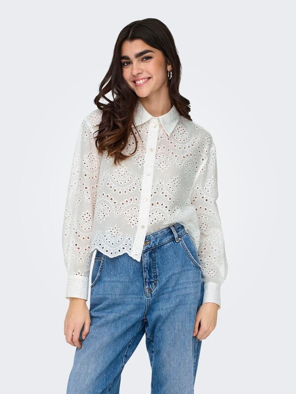 ONLY Blouse 'Valais' in White