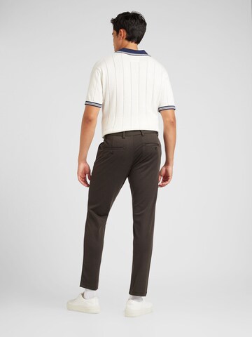 JACK & JONES Slimfit Chino hlače 'JPSTMARCO COOPER' | rjava barva