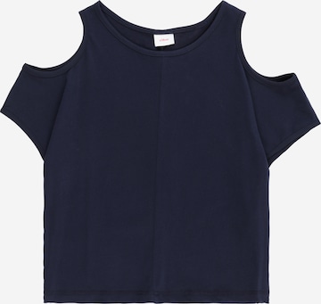 s.Oliver Shirt in Blauw: voorkant