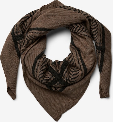 Écharpe 'PCNovis' PIECES en marron : devant
