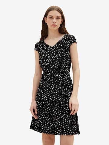 Rochie de la TOM TAILOR pe negru: față