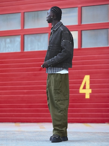 Bershka Between-season jacket in Black