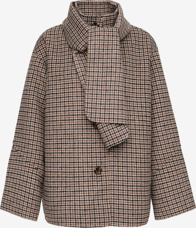 MANISA Between-Season Jacket 'Wolljacke' in XS in Brown, Item view